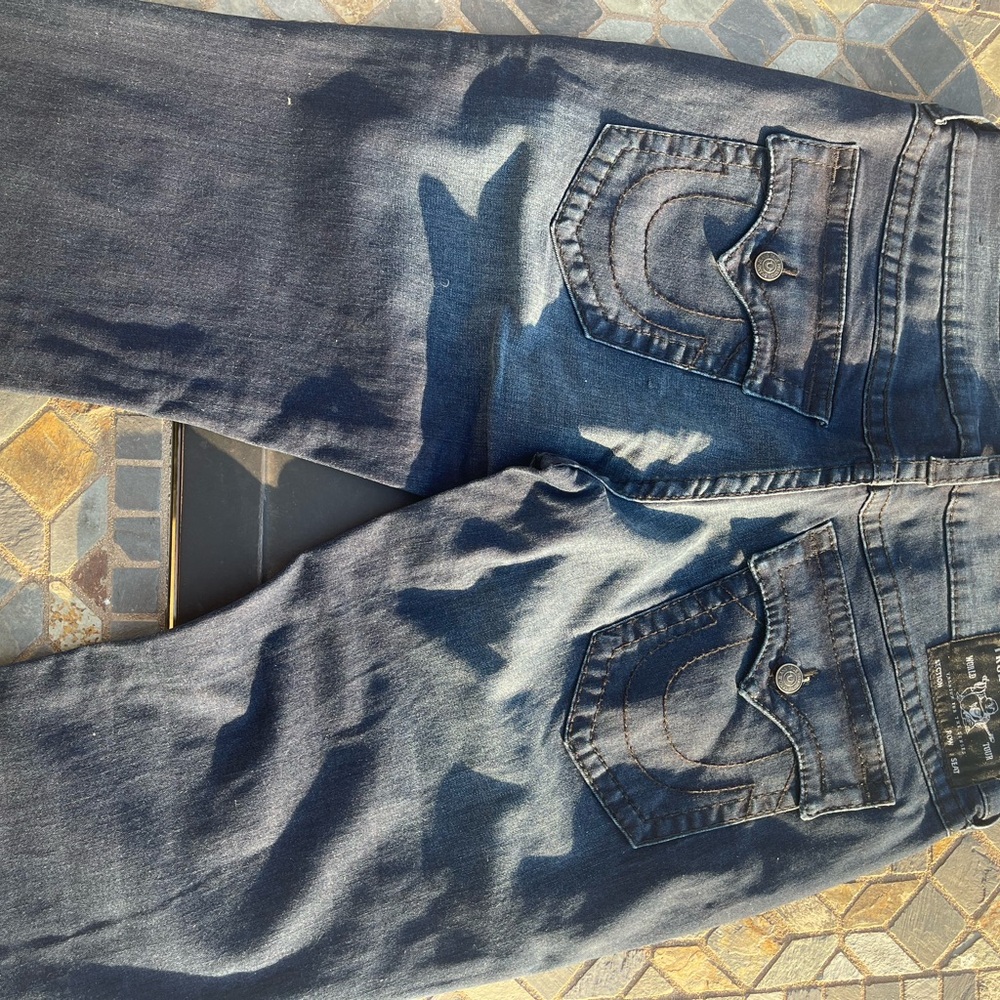 True Religion Men's Indigo Skinny Jeans